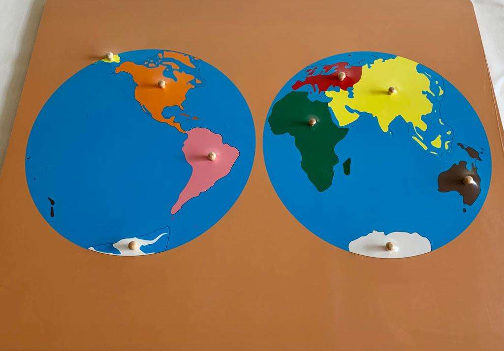 World Puzzle Map - JNC Montessori Education